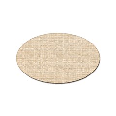 Linen Sticker (oval) by ConteMonfrey