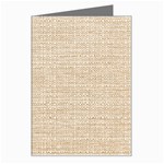 Linen Greeting Card Left