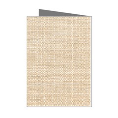 Linen Mini Greeting Cards (pkg Of 8) by ConteMonfrey