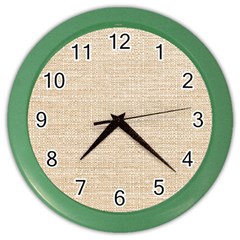 Linen Color Wall Clock by ConteMonfrey