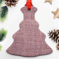 Terracotta Linen Christmas Tree Ornament (two Sides) by ConteMonfrey