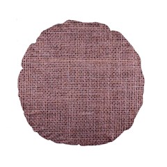 Terracotta Linen Standard 15  Premium Round Cushions by ConteMonfrey