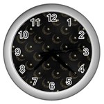 Arabian Night Wall Clock (Silver) Front