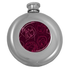 Im Only Woman Round Hip Flask (5 Oz) by ConteMonfrey