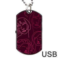 Im Only Woman Dog Tag Usb Flash (one Side) by ConteMonfrey