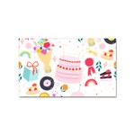 Its Time To Celebrate Sticker Rectangular (100 pack) Front