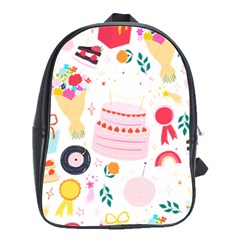 Its Time To Celebrate School Bag (large) by ConteMonfrey