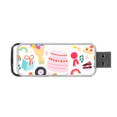 Its Time To Celebrate Portable USB Flash (Two Sides)