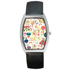 Girly Universe Barrel Style Metal Watch by ConteMonfrey