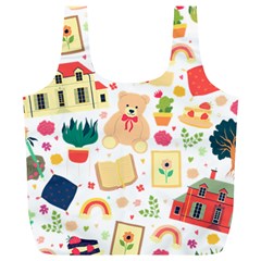 Girly Universe Full Print Recycle Bag (xl) by ConteMonfrey