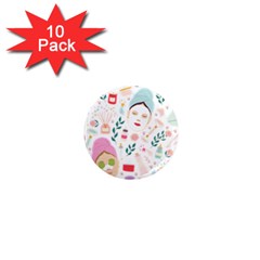 Skincare Night 1  Mini Magnet (10 Pack)  by ConteMonfrey