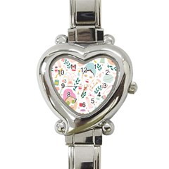 Skincare Night Heart Italian Charm Watch by ConteMonfrey