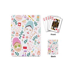 Skincare Night Playing Cards Single Design (mini) by ConteMonfrey