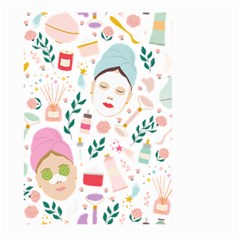 Skincare Night Large Garden Flag (two Sides) by ConteMonfrey