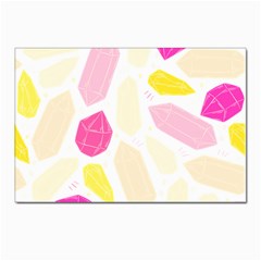 Crystal Energy Postcard 4 x 6  (pkg Of 10) by ConteMonfrey