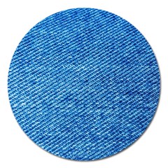 Blue Denim  Magnet 5  (round) by ConteMonfrey