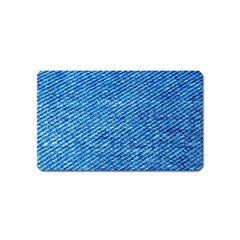 Blue Denim  Magnet (name Card) by ConteMonfrey