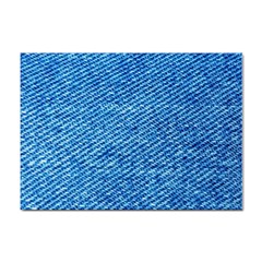 Blue Denim  Sticker A4 (10 Pack) by ConteMonfrey