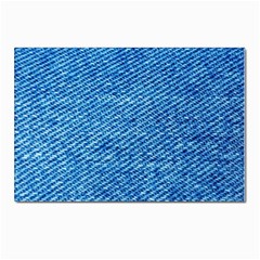 Blue Denim  Postcard 4 x 6  (pkg Of 10) by ConteMonfrey