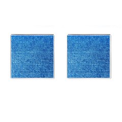 Blue Denim  Cufflinks (square) by ConteMonfrey