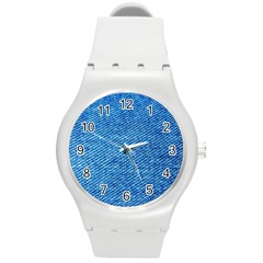 Blue Denim  Round Plastic Sport Watch (m) by ConteMonfrey