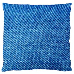 Blue Denim  Standard Flano Cushion Case (one Side) by ConteMonfrey