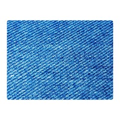 Blue Denim  Double Sided Flano Blanket (mini)  by ConteMonfrey