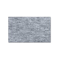 Gray Vintage Denim Like Sticker (rectangular)