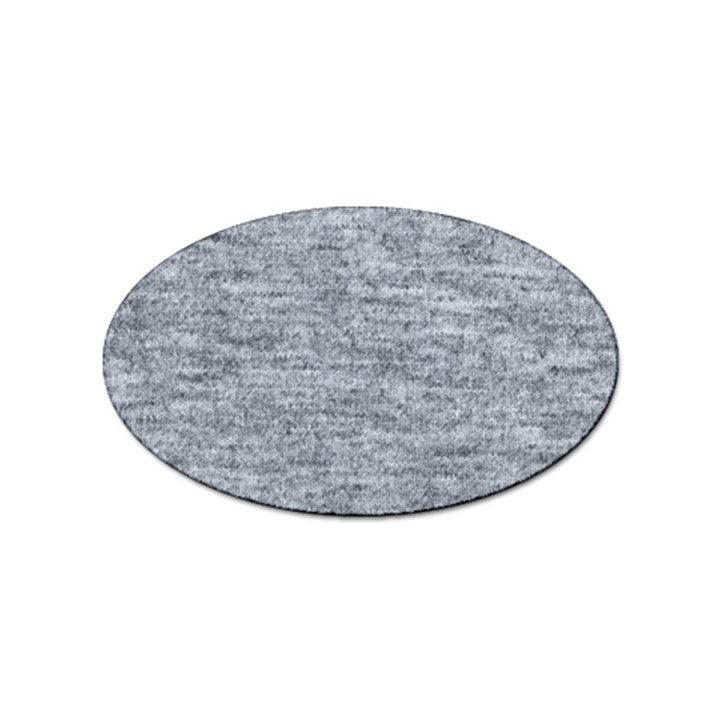 Gray Vintage denim like Sticker Oval (10 pack)