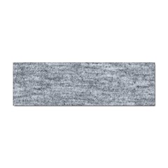 Gray Vintage Denim Like Sticker Bumper (100 Pack)