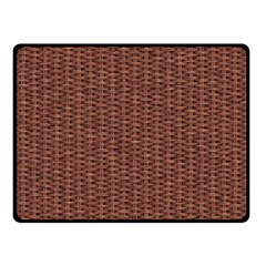 Terracotta Straw - Country Side  Fleece Blanket (small) by ConteMonfrey