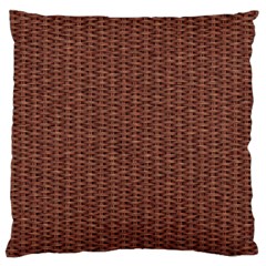 Terracotta Straw - Country Side  Large Cushion Case (two Sides) by ConteMonfrey