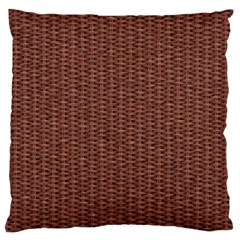 Terracotta Straw - Country Side  Standard Flano Cushion Case (one Side) by ConteMonfrey