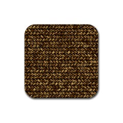 Straw Like Country Side  Rubber Coaster (square) by ConteMonfrey