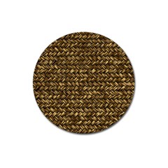 Straw Like Country Side  Magnet 3  (round) by ConteMonfrey