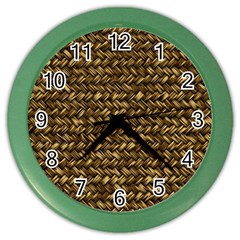 Straw Like Country Side  Color Wall Clock by ConteMonfrey