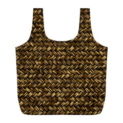 Straw Like Country Side  Full Print Recycle Bag (l) by ConteMonfrey