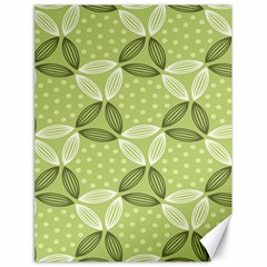 Pattern Green Canvas 18  X 24  by designsbymallika