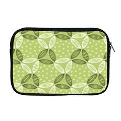 Pattern Green Apple Macbook Pro 17  Zipper Case by designsbymallika