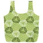 Pattern GREEN Full Print Recycle Bag (XXL) Back