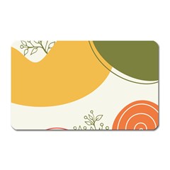 Multi Color Pattern Magnet (rectangular) by designsbymallika