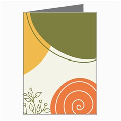 Multi Color Pattern Greeting Card by designsbymallika