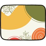 MULTI COLOR PATTERN Fleece Blanket (Mini) 35 x27  Blanket