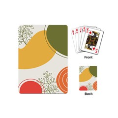 Multi Color Pattern Playing Cards Single Design (mini) by designsbymallika