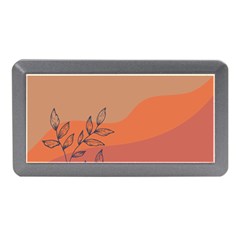 Orange Pattern Memory Card Reader (mini) by designsbymallika