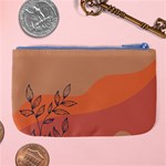 ORANGE PATTERN Large Coin Purse Back