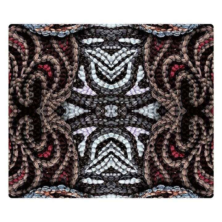 Autumn patterns Double Sided Flano Blanket (Small) 