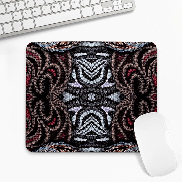 Autumn patterns Large Mousepad