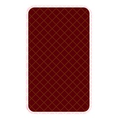 Diagonal Dark Red Small Plaids Geometric  Memory Card Reader (rectangular) by ConteMonfrey