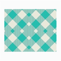 Diagonal Blue Torquoise Small Glasses Cloth by ConteMonfrey